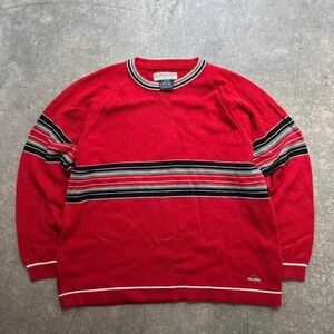 Vintage Quiksilver Saltwater Striped Sweater Size XL
